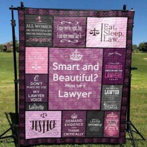 Smart And Beautiful Lawyer Quilt Blanket Hn57  Quilt